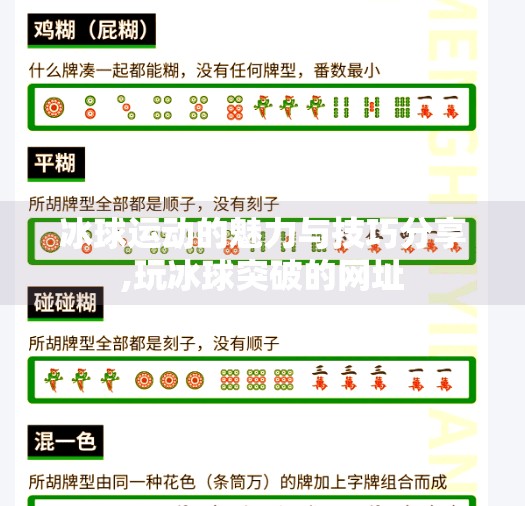 冰球运动的魅力与技巧分享,玩冰球突破的网址