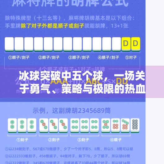 冰球突破中五个球，一场关于勇气、策略与极限的热血之战,冰球突破中五个球