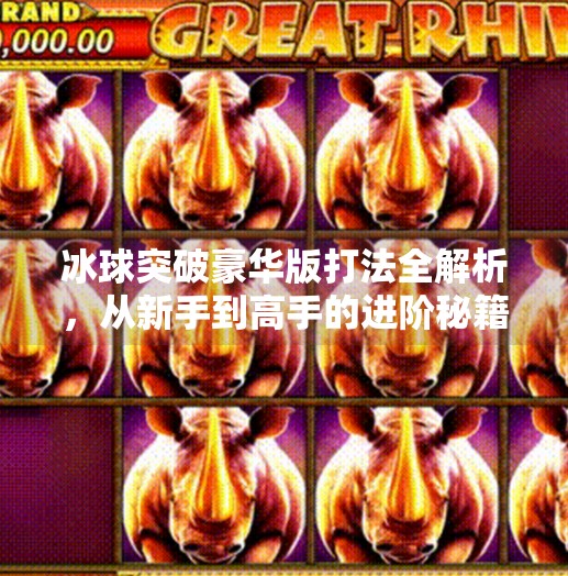 冰球突破豪华版打法全解析，从新手到高手的进阶秘籍！冰球突破豪华版打法