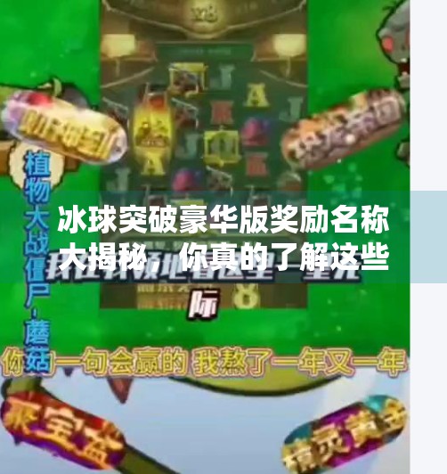 冰球突破豪华版奖励名称大揭秘，你真的了解这些隐藏福利吗？冰球突破豪华版奖励名称