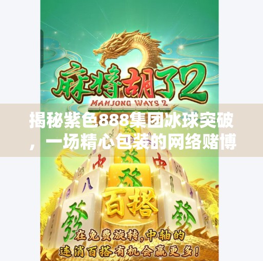 揭秘紫色888集团冰球突破，一场精心包装的网络赌博陷阱,紫色888集团冰球突破