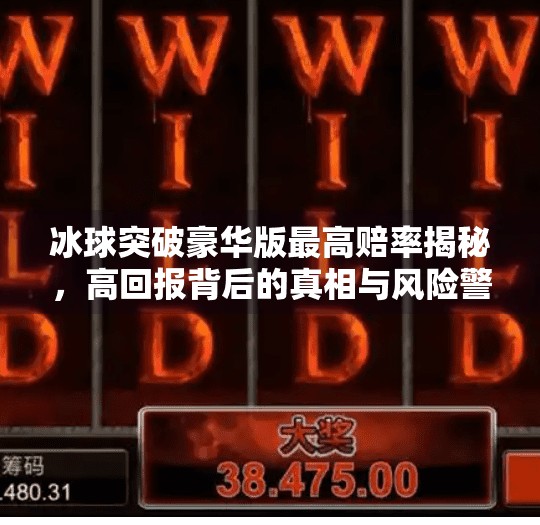 冰球突破豪华版最高赔率揭秘，高回报背后的真相与风险警示,冰球突破豪华版最高赔率