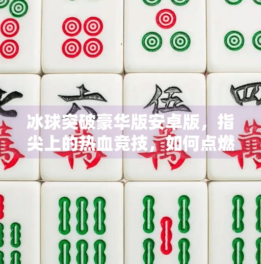 冰球突破豪华版安卓版，指尖上的热血竞技，如何点燃你的游戏激情？冰球突破豪华版安卓版